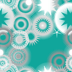 stars abstract background with circles