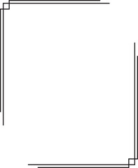 Vector of Simple Page Border