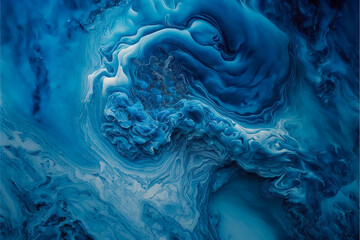 Swirls of blue marble. Liquid marble texture. Fluid art. abstract waves skin wall luxurious art ideas. 