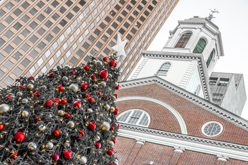 Christmas Tree in Boston