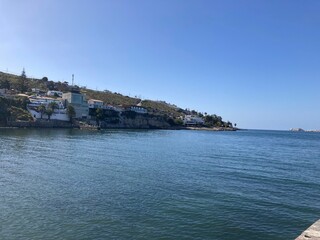 Naklejka premium view of the town