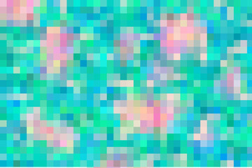 Fototapeta premium abstract pink and green pixel background