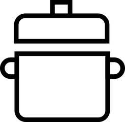 Linear Icon Kitchen Set Pan