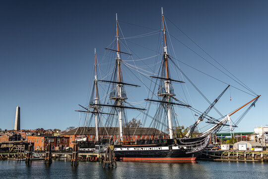 USS Constitution in Harbor