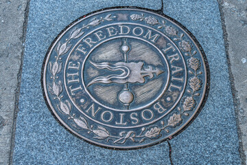 Freedom Trail Marker