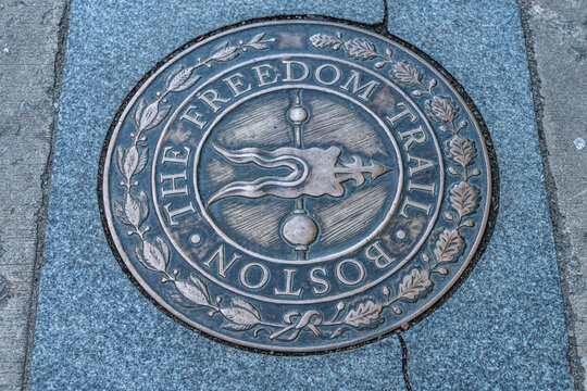 Freedom Trail Marker