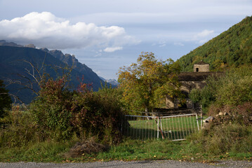 church on the route of romanesque of Serrablo, Aragon