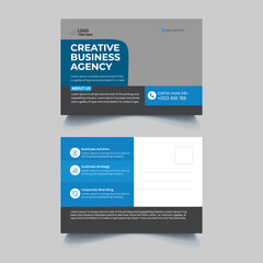 corporate postcard design template