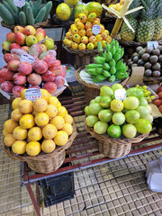 tasty fruit from madeiras farmers market