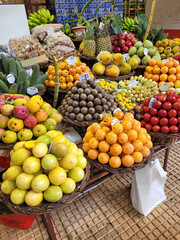 tasty fruit from madeiras farmers market