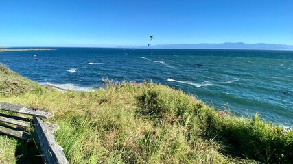 sea sky marine wave wind coast west 