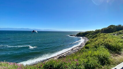 sea sky marine wave wind coast west 