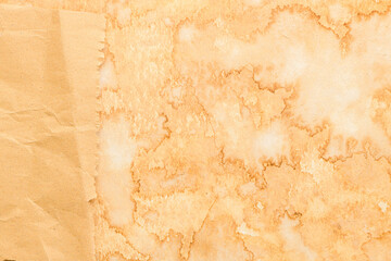 Striped paper of two brown tones