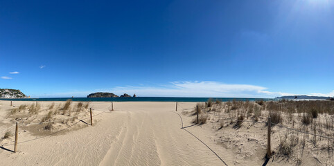 Panorama from the beach of L'Estartit