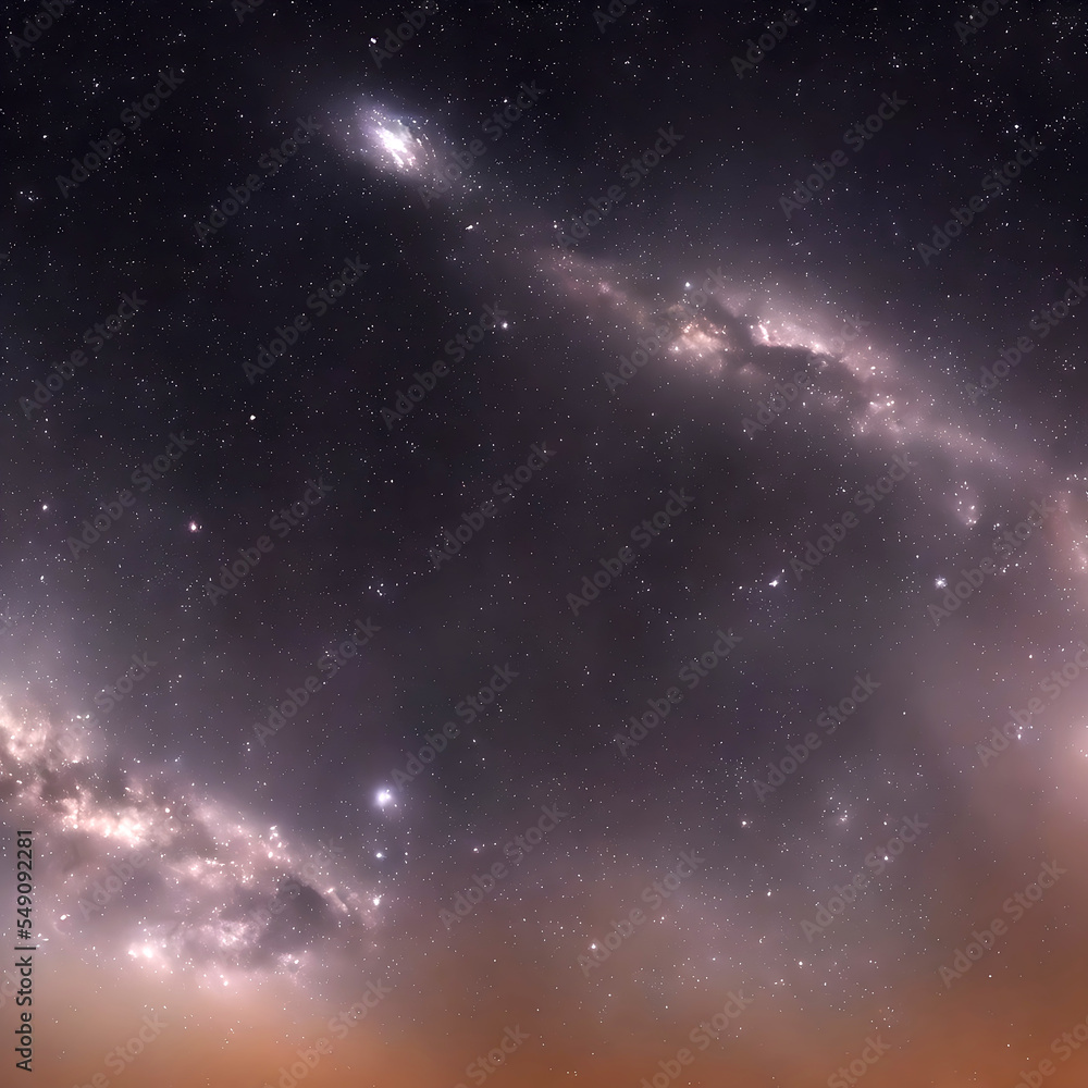 Canvas Prints nice universe background