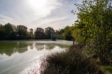 Lakes in Haute-Vienne, France