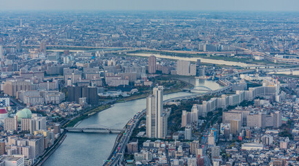 Fototapeta premium Tokyo from above
