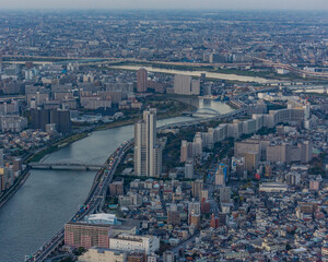Tokyo panoramic view