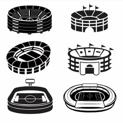 set of stadiums
