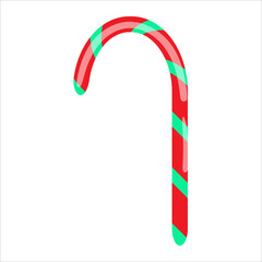 drawing vector. New Year's lollipop. candy. on white background holiday. new year concept