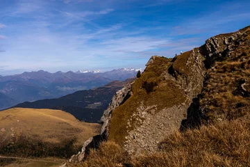 Foto op Canvas Seceda, Włochy , Dolomity, Tyrol, góry, wschód słońca, zachód słońca © Daniel Folek