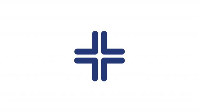 Animated minimize color ui icon. Exit full screen mode. Multimedia player. Seamless loop HD video with alpha channel on transparent background. Simple filled line RGB pictogram animation