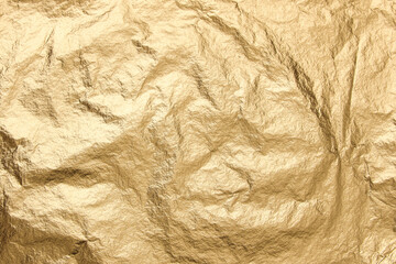 gold texture background foil crumpled golden