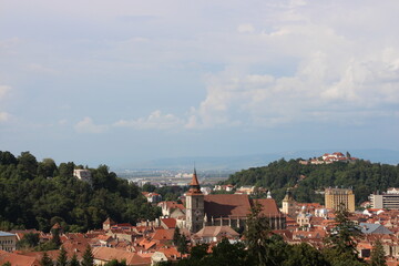 Fototapeta premium Basílica negra (Brasov, Rumanía)