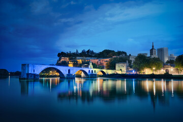 Avignon & Blue Hour