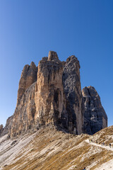 Tre Cime de Laveredo, Dolomity, Włochy, Italy, Tyrol, Alpy, góry © Daniel Folek