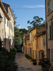 Straße in Saint Tropez