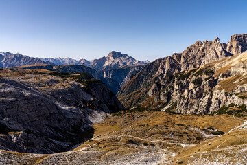Tre Cime de Laveredo, Dolomity, Włochy, Italy, Tyrol, Alpy, góry © Daniel Folek