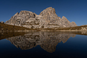 Tre Cime de Laveredo, Dolomity, Włochy, Italy, Tyrol, Alpy, góry © Daniel Folek