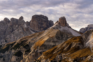 Tre Cime de Laveredo, Dolomity, Włochy, Italy, Tyrol, Alpy, góry © Daniel Folek