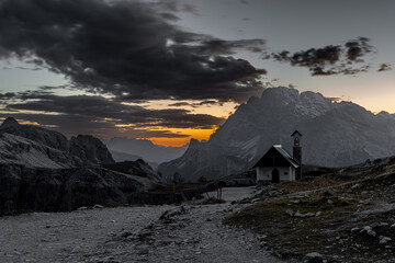 Tre Cime de Laveredo, Dolomity, Włochy, Italy, Tyrol, Alpy, góry © Daniel Folek