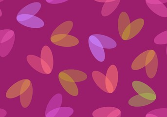 Valentines hearts seamless cartoon pattern for wrapping and kids clothes print and fabrics and gift box