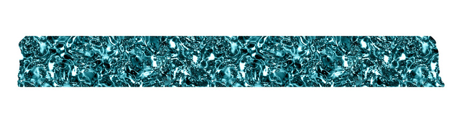 Blue Glitter Frozen Washi Sticky Tape for Journal Planner