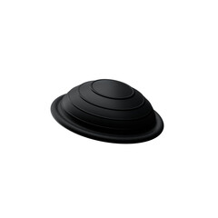 Bosu balance illustration 3D