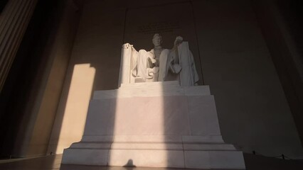 The Lincoln Memorial is a U.S. national memorial built to honor the 16th president of the United States, Abraham Lincoln. It is on the western end of the National Mall in Washington, D.C