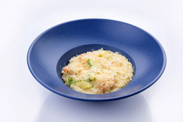 delicious seafood dishes in the restaurant
