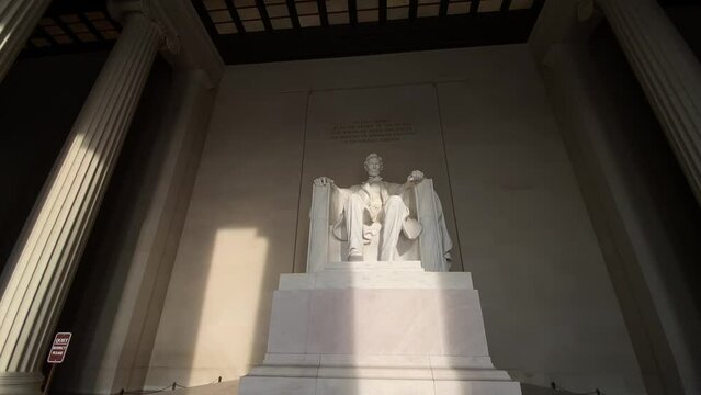 The Lincoln Memorial is a U.S. national memorial built to honor the 16th president of the United States, Abraham Lincoln. It is on the western end of the National Mall in Washington, D.C