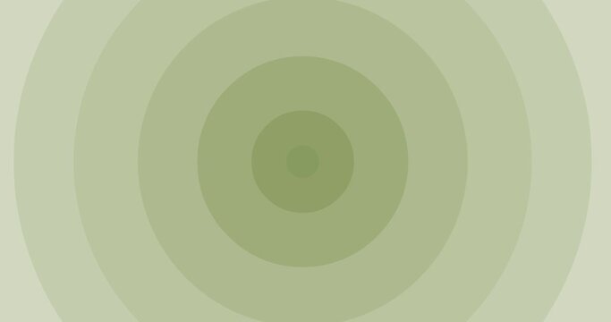 background animation of glowing circle expanding green gradation