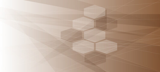 Obraz premium Abstract digital background. Modern bright triangles and hexagon pattern background for wallpaper, banner, leaflet template, print brochure, layout and backdrop. Creative abstract concept, vector 