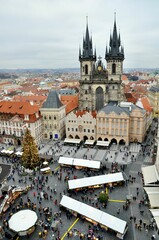 Obraz premium Prague Christmas Market