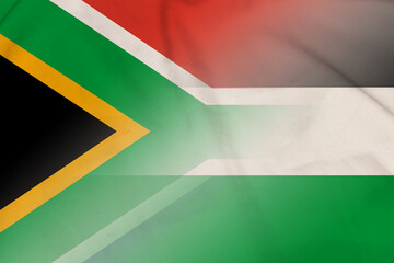 South Africa and Jordan government flag international negotiation JOR ZAF