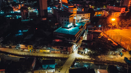 time lapse of traffic at night