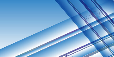 Abstract horizontal lines blue wave design pattern horizontal lines on white background
