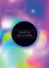 Minimalist Texture. Memphis Dots. Soft Ultraviolet Elements. Simple Flyer. Abstract Design. Geometric Presentation. Blue Tech Shape. Magic Vector. Violet Minimalist Texture