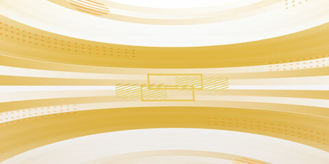 Abstract background modern hipster futuristic graphic. Yellow background with stripes on white background