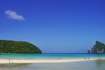 Beach with sky,PP Island,Thailand